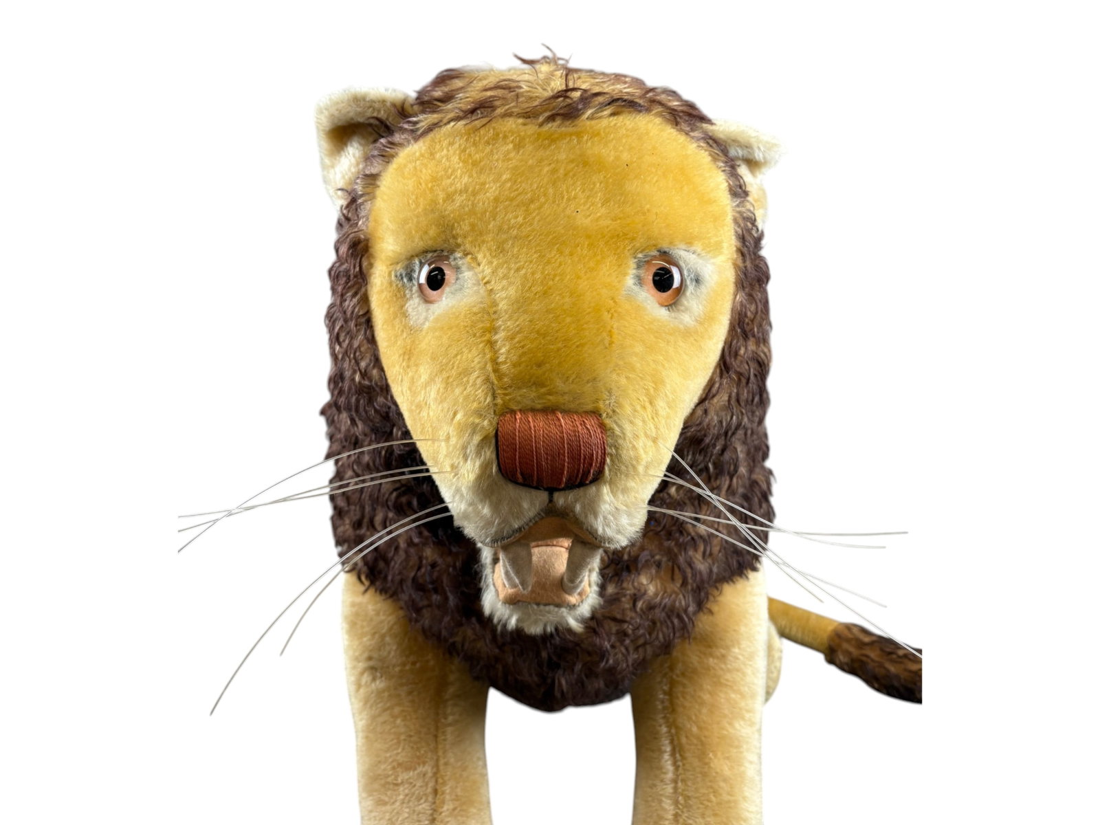 Large Steiff Studio Seated Lion - 2