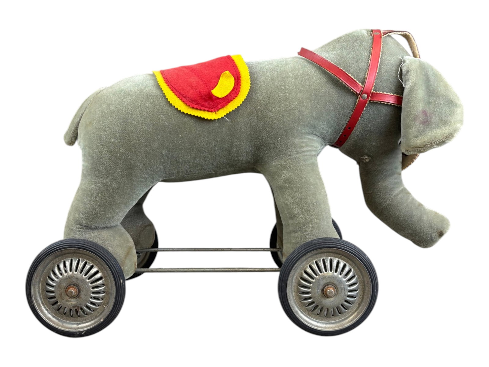 Steiff Studio Circus Elephant on Wheels - 2