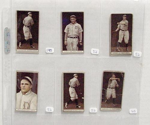 LOT OF 9 T-207 BASEBALL CARDS - 2