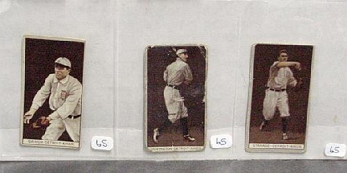 LOT OF 9 T-207 BASEBALL CARDS - 3