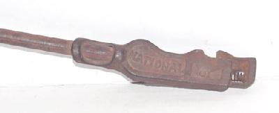 1909 "National" Cast Iron Cap Cane - 2