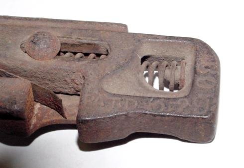 1909 "National" Cast Iron Cap Cane - 4