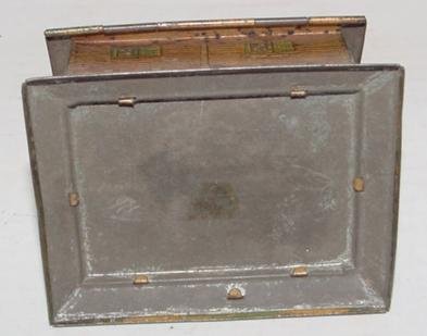 STOLLWERK SWISS CHALET BANK TIN. 1930'S - 3