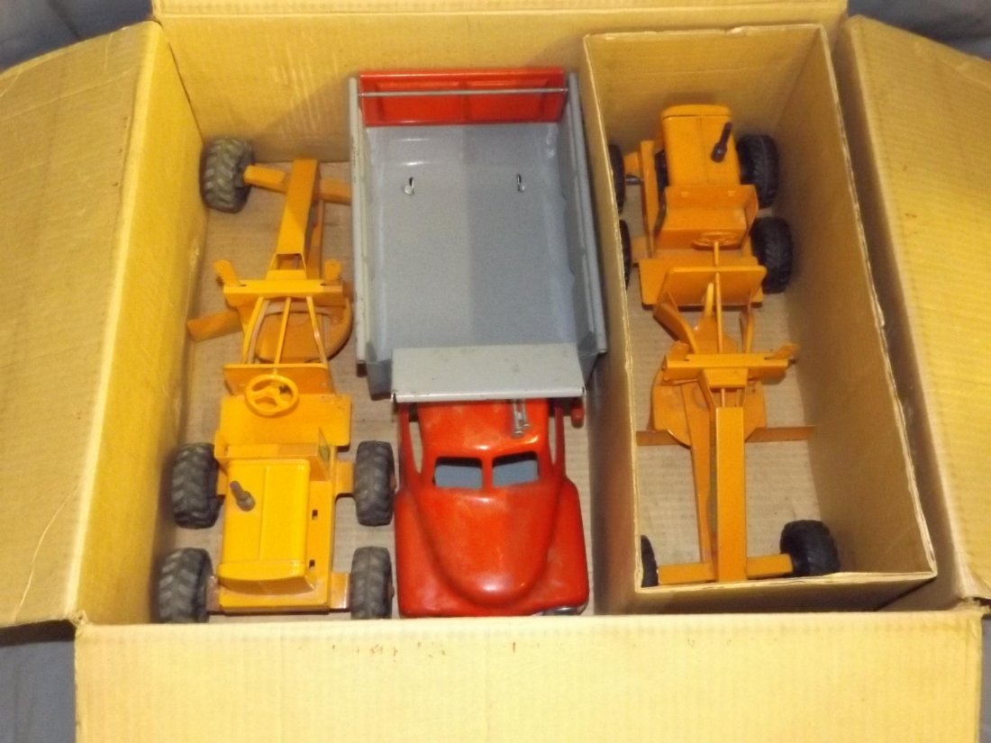 Marx Road Construction Set Boxed. (1 of 6)