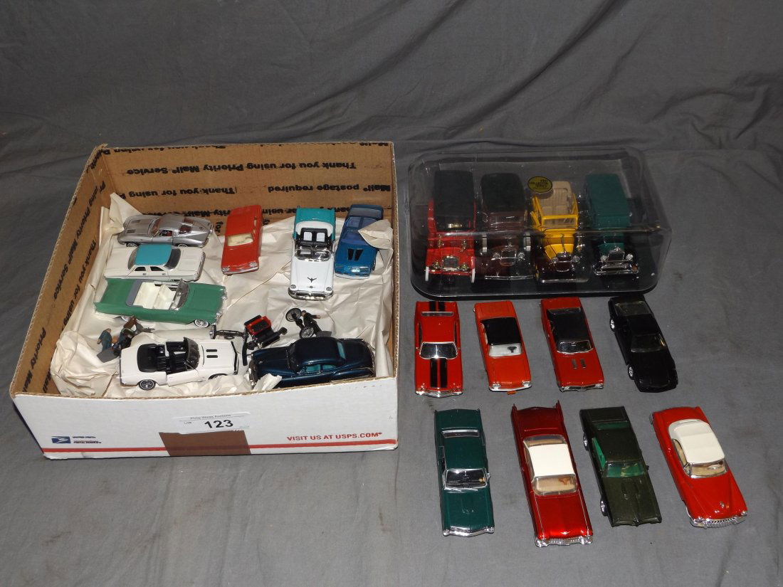 Modern Die Cast Car Lot. (1 of 3)