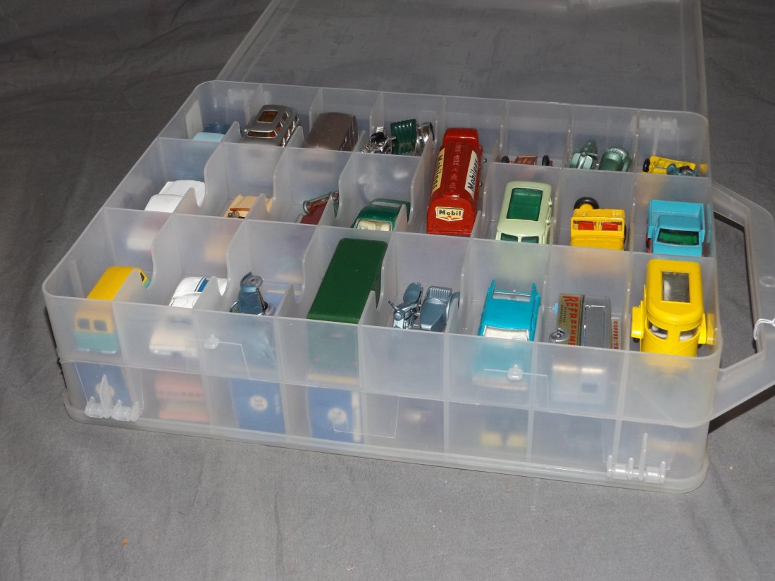 Collection of 46 Assorted Matchbox Cars & Trucks (1 of 3)