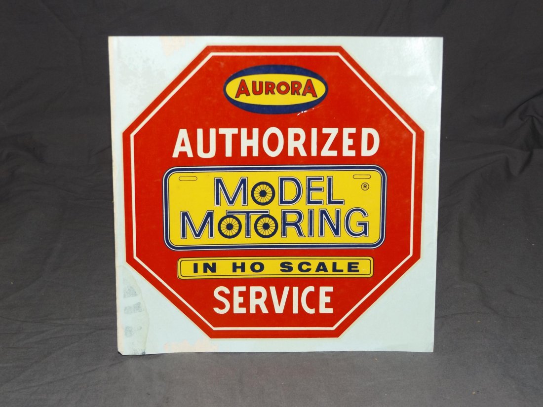 Aurora Motoring Authorized Service Window Sign (1 of 2)