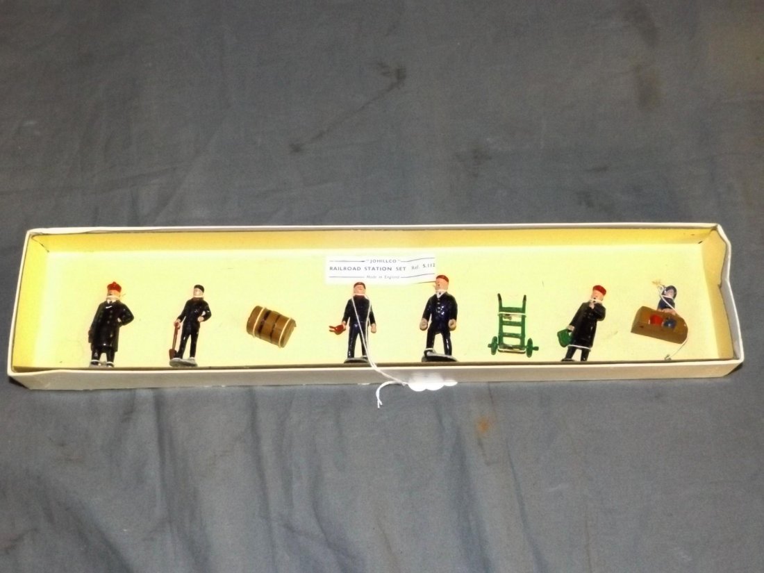 Johillco Railroad Station Set Boxed. (1 of 4)