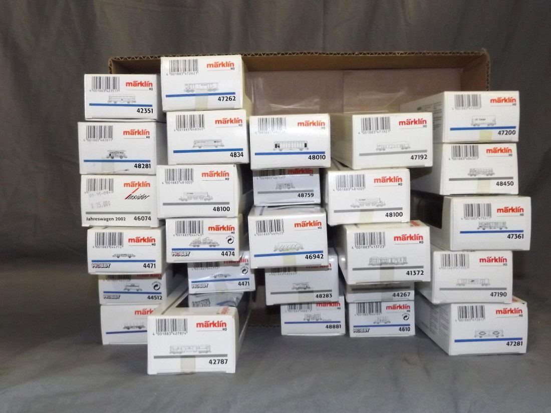 New in Box Marklin HO Freight Cars (1 of 3)