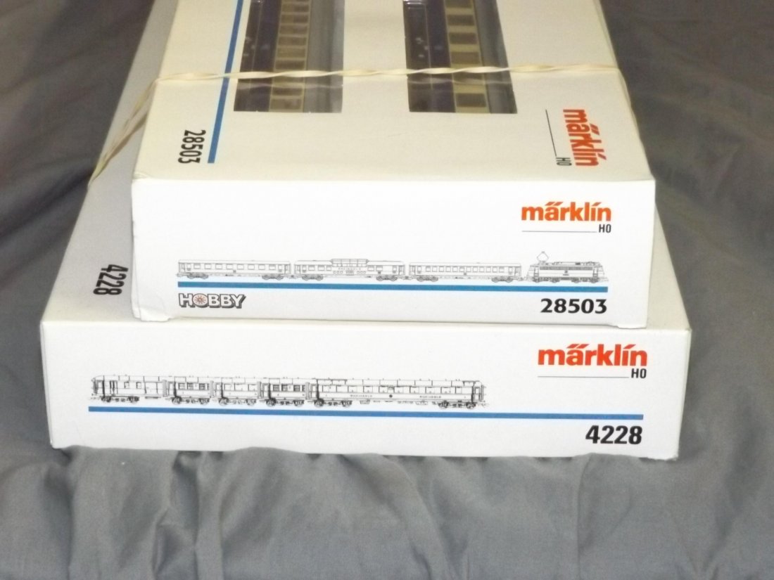 Lot of 2 Boxed Marklin HO Rheingold Sets (1 of 2)