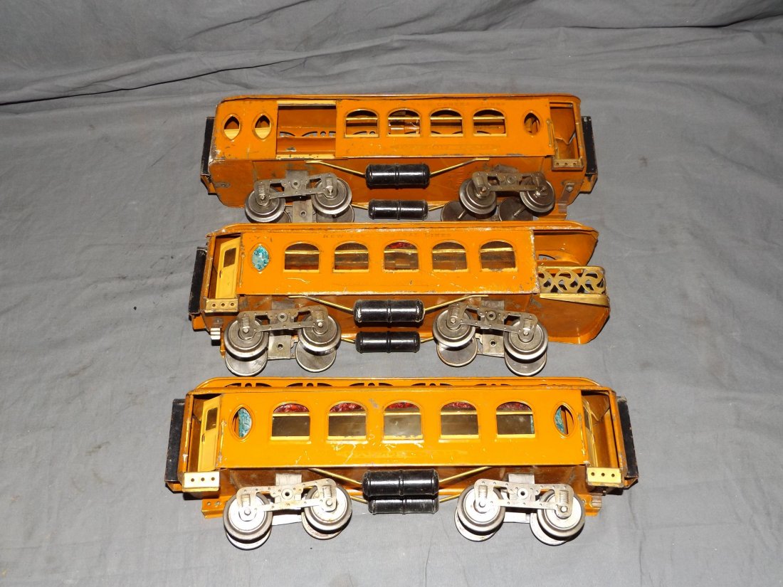 Lionel Standard Gauge Pass Cars, 19, 190, & 18 (1 of 2)