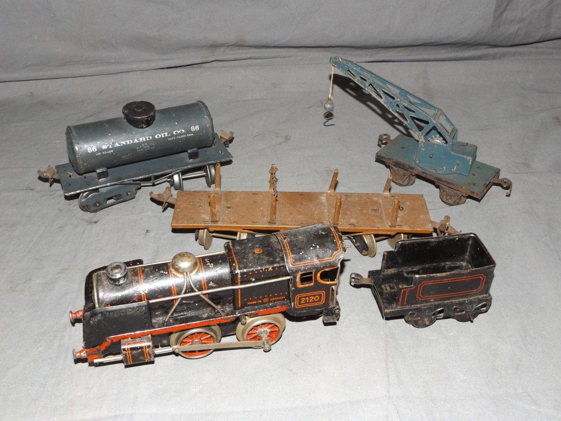 5 Piece German Train Lot (1 of 6)