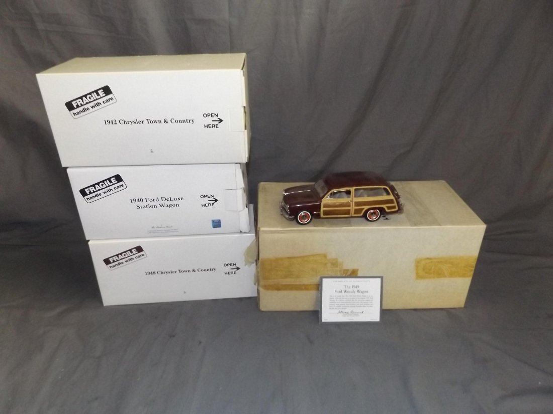 Lot of 4 Boxed Danbury/Franklin Mint Diecast Cars (1 of 1)