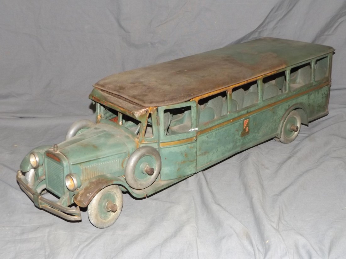 Buddy L Pressed Steel Transportation Bus (1 of 10)