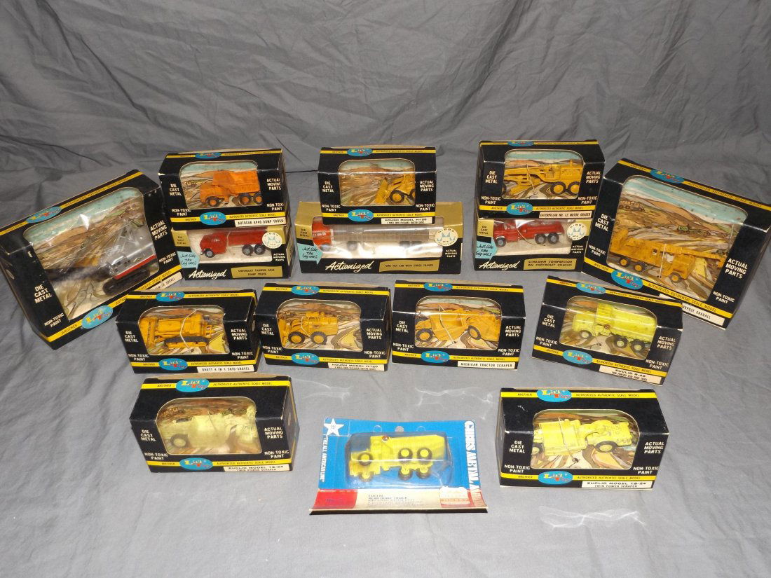 Lot of Lit'l Toy Diecast Construction Vehicles (1 of 3)