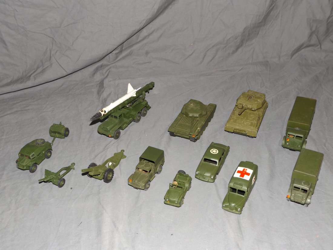 Lot of Dinky Army Vehicles (1 of 3)