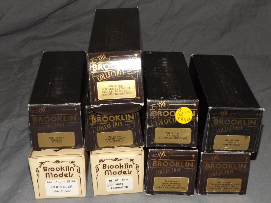 Lot of 9 Boxed Brooklin Diecast Models (1 of 3)