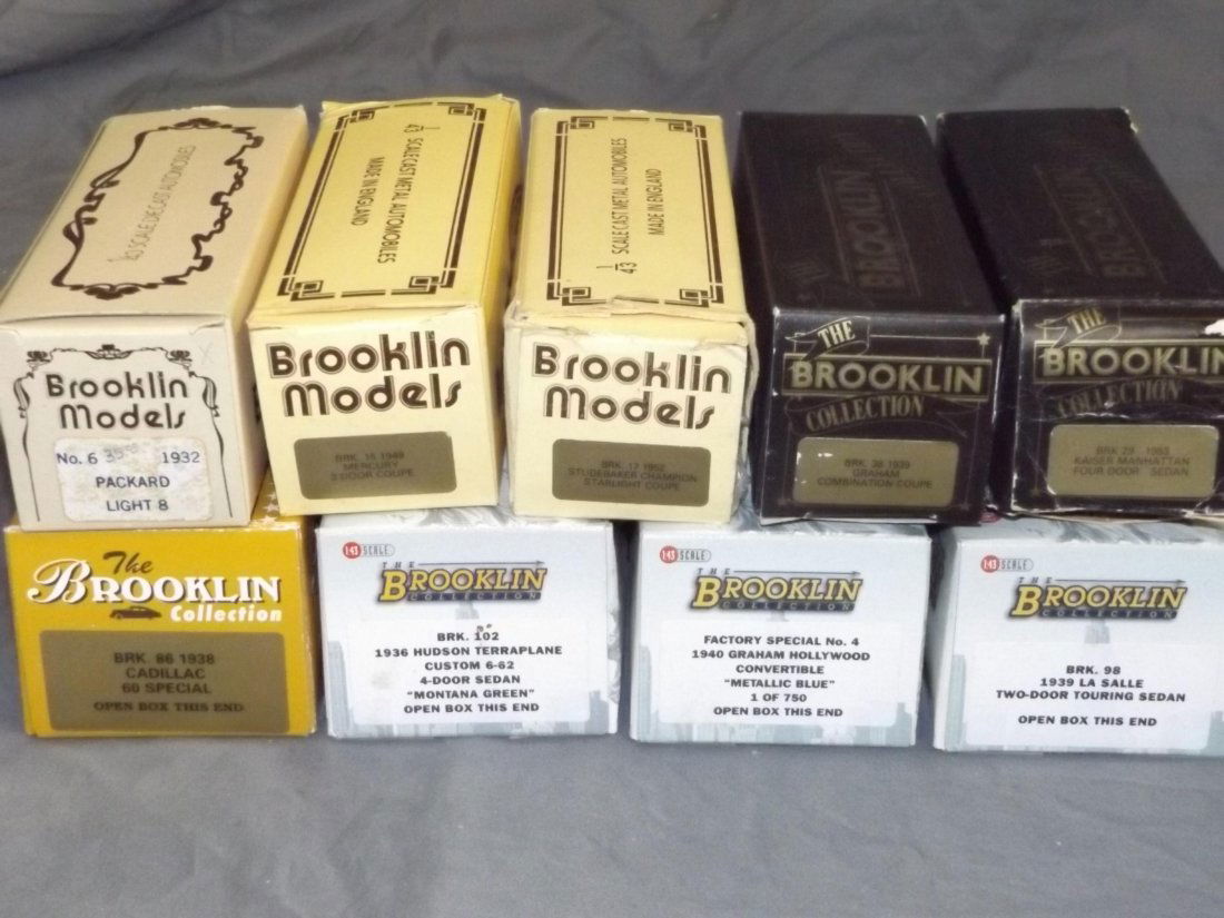 Lot of 9 Boxed Brooklin Diecast Models (1 of 3)