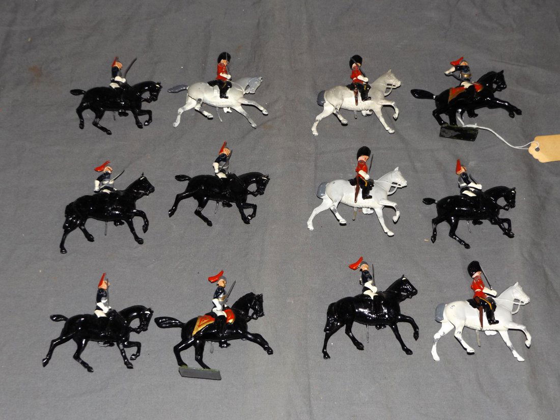 Britains Mounted Scots Greys and Horse Guards Lot (1 of 3)