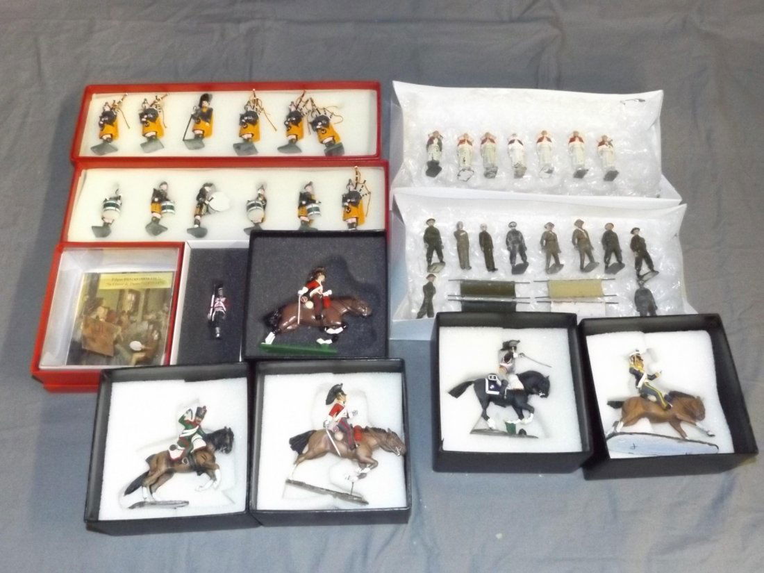 Mixed Lot of Toy Soldiers incl Britains, Wm King (1 of 3)