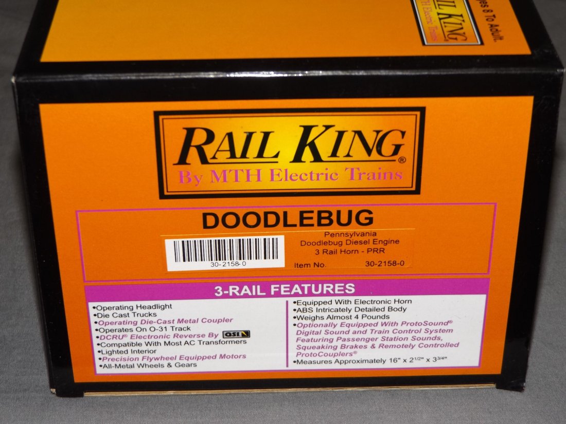 MTH 30-2158 PRR Doodlebug Diesel Engine (1 of 2)