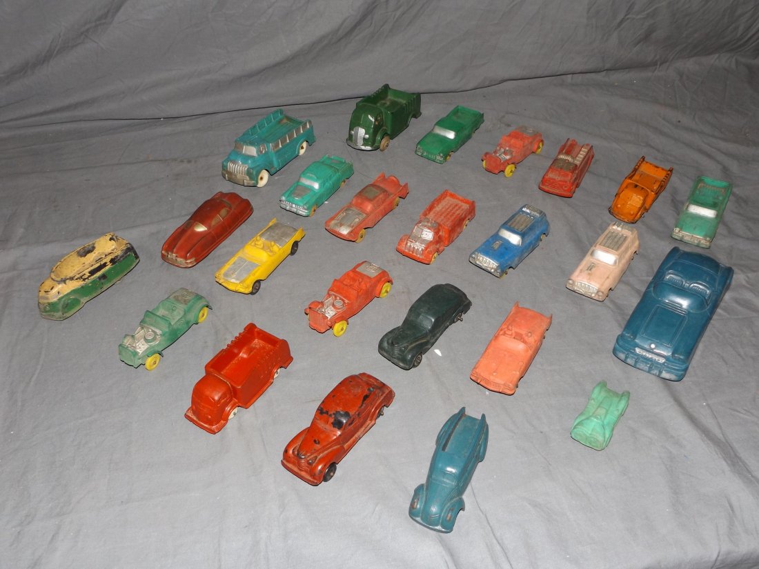 Lot of Assorted Vintage Rubber Vehicles (1 of 5)