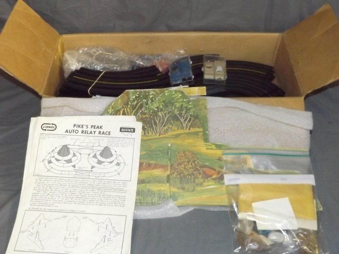 1965 Allstate by Lionel Raceway Slot Car Set #9544 (1 of 8)