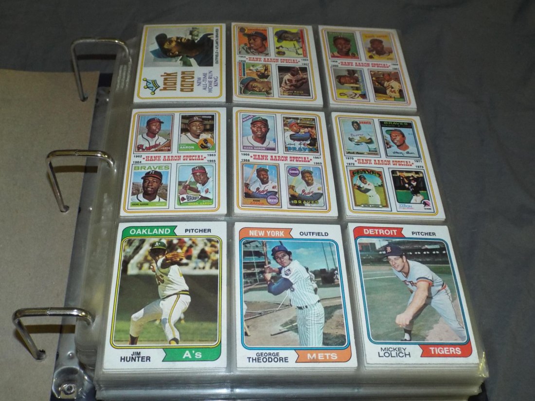 1974 Topps Baseball Card Set. (1 of 7)