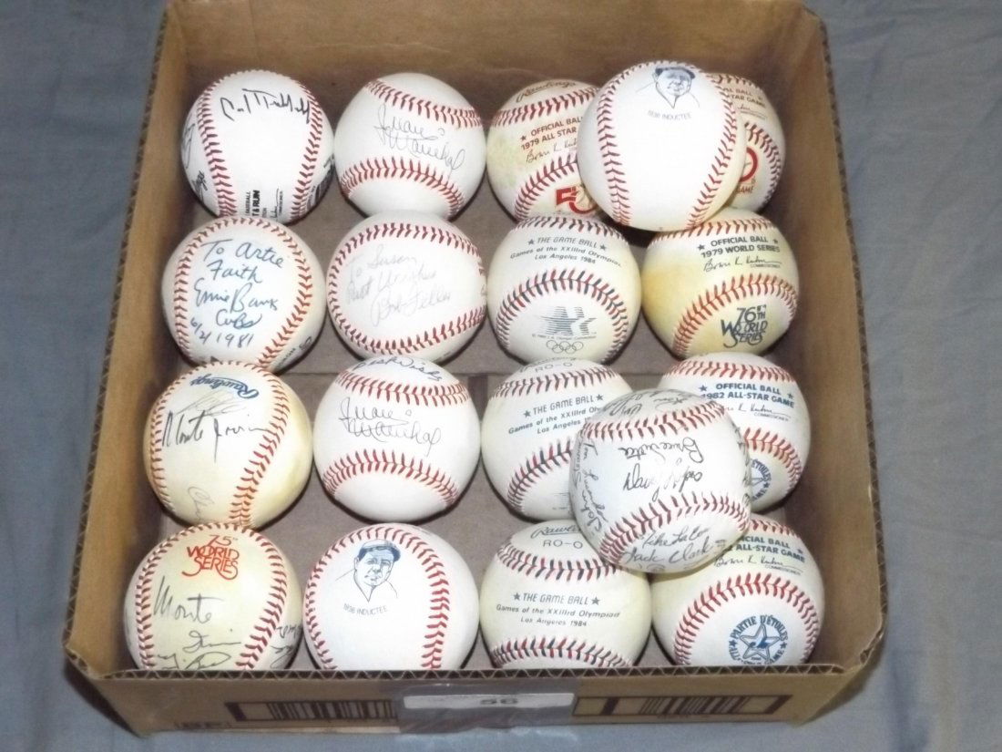 Lot of Baseballs, Some Signed (1 of 6)