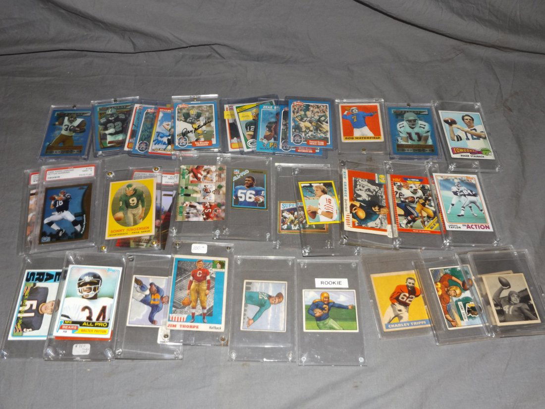Football Card Lot. (1 of 4)