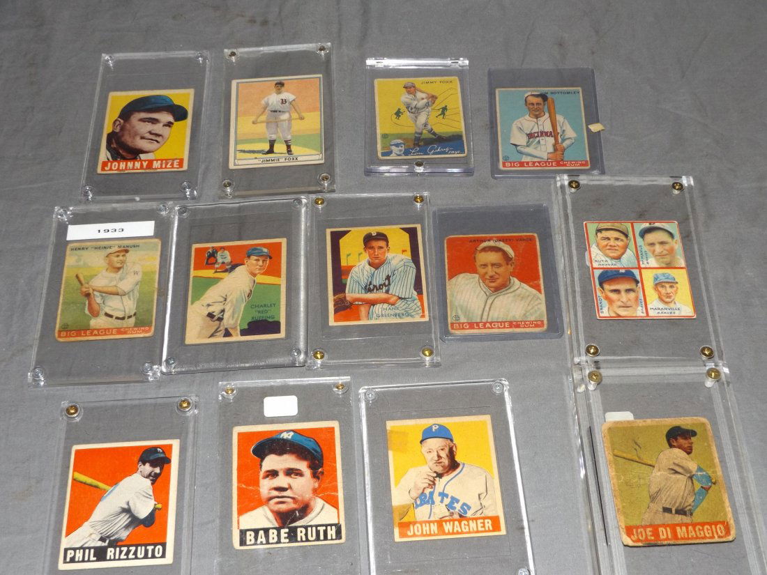 1930's-40's  Baseball Card Lot. (1 of 4)