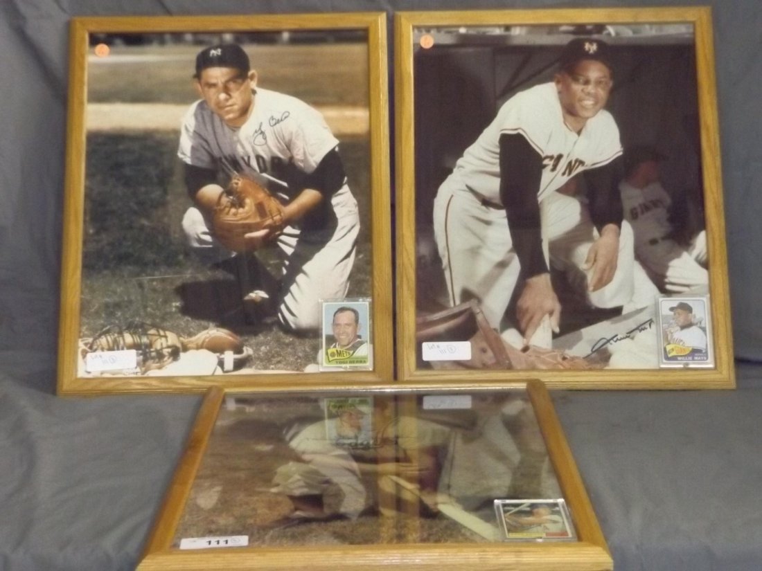 Lot of 3 Signed Baseball Photos (1 of 7)