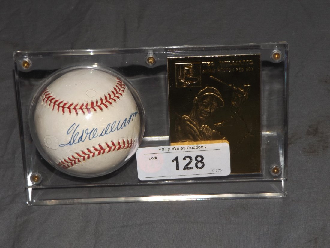 Ted Williams Signed Baseball (1 of 2)