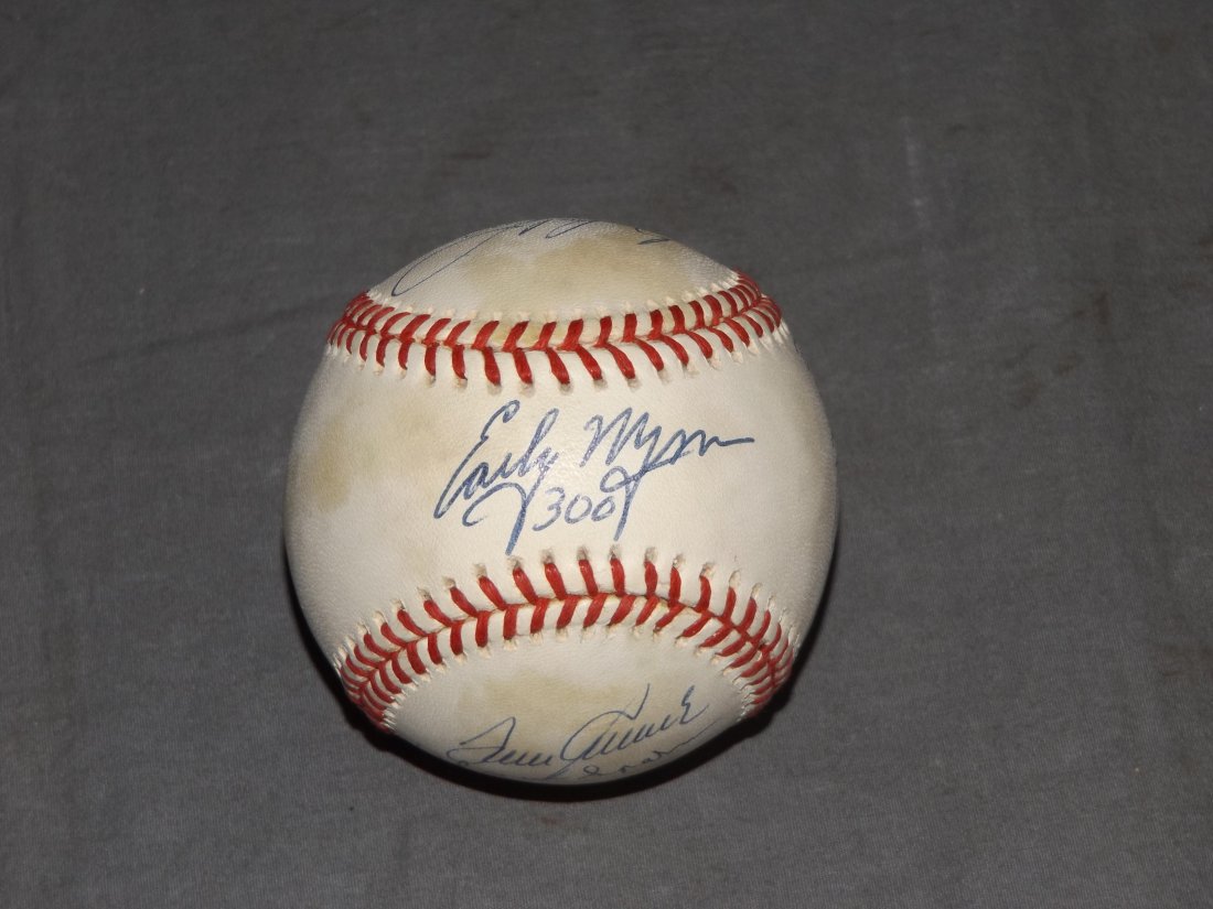 Multi Signed Baseball, 300 Win Club (1 of 6)