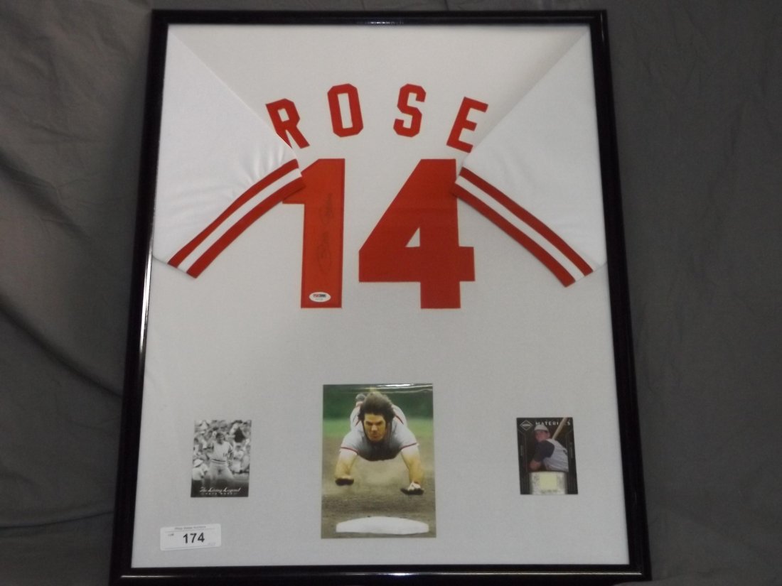 Pete Rose Autographed Jersey (1 of 4)