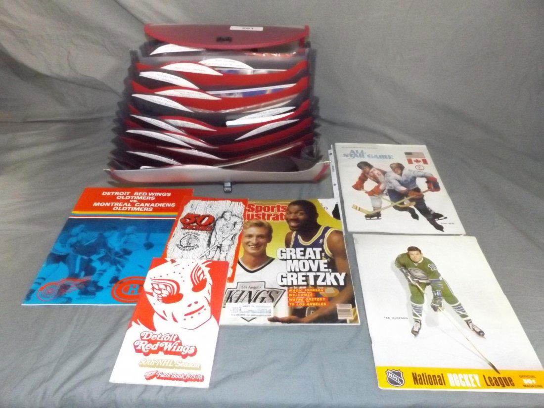 Nice Lot of Hockey Programs and Media Guides (1 of 4)