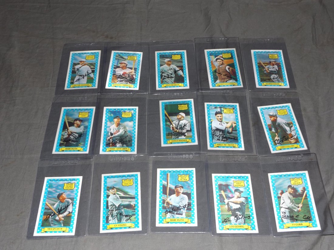 1972 Kellogg's All Time Greats Complete Set (1 of 4)