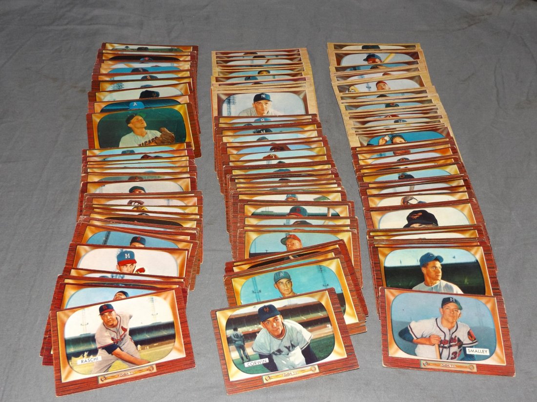 1955 Bowman Baseball Card Lot. (1 of 4)