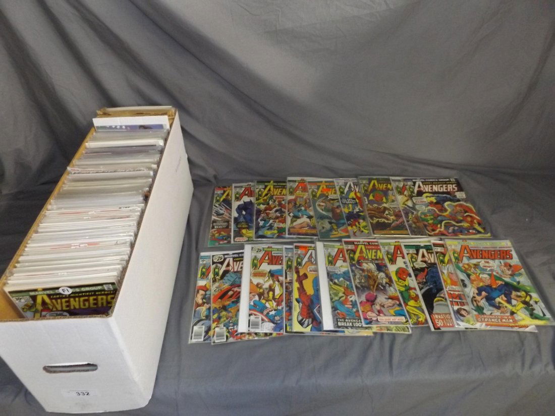 Avengers Comic Lot. Long Box Full. (1 of 4)