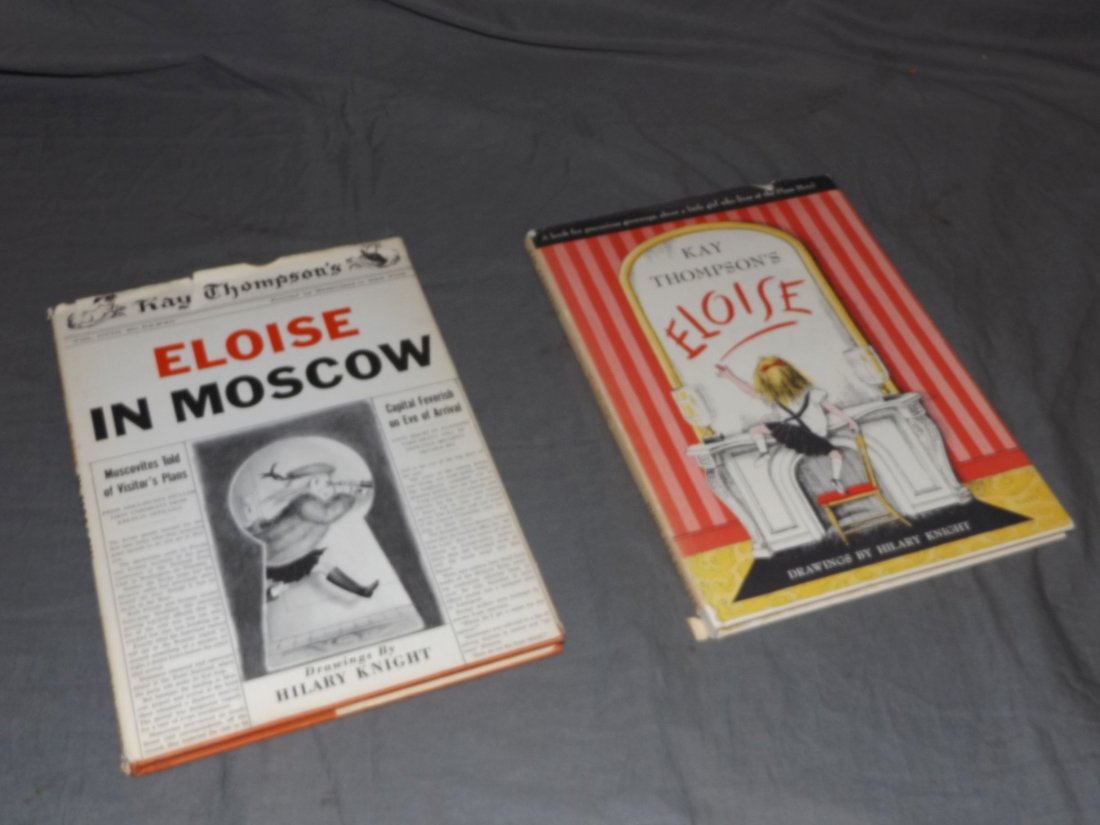 (2) Eloise Books signed by Kay Thompson (1 of 5)