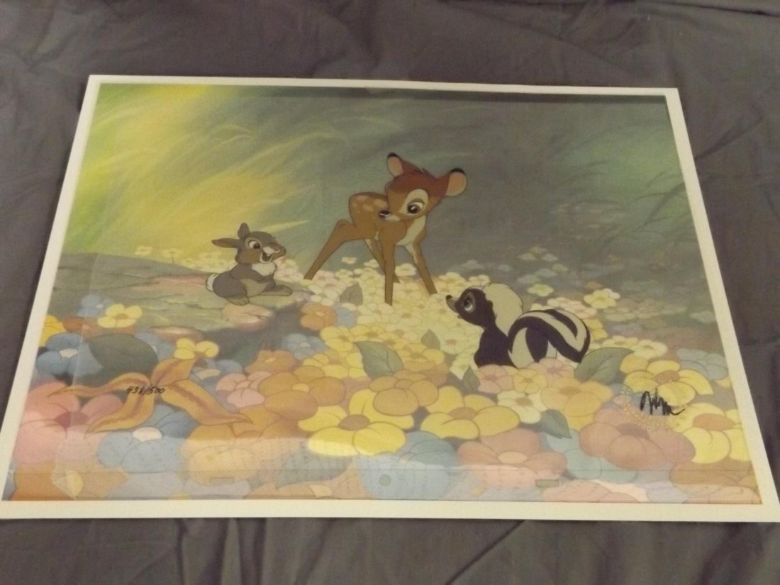 Disney, Bambi Limited Edition Cel (1 of 4)