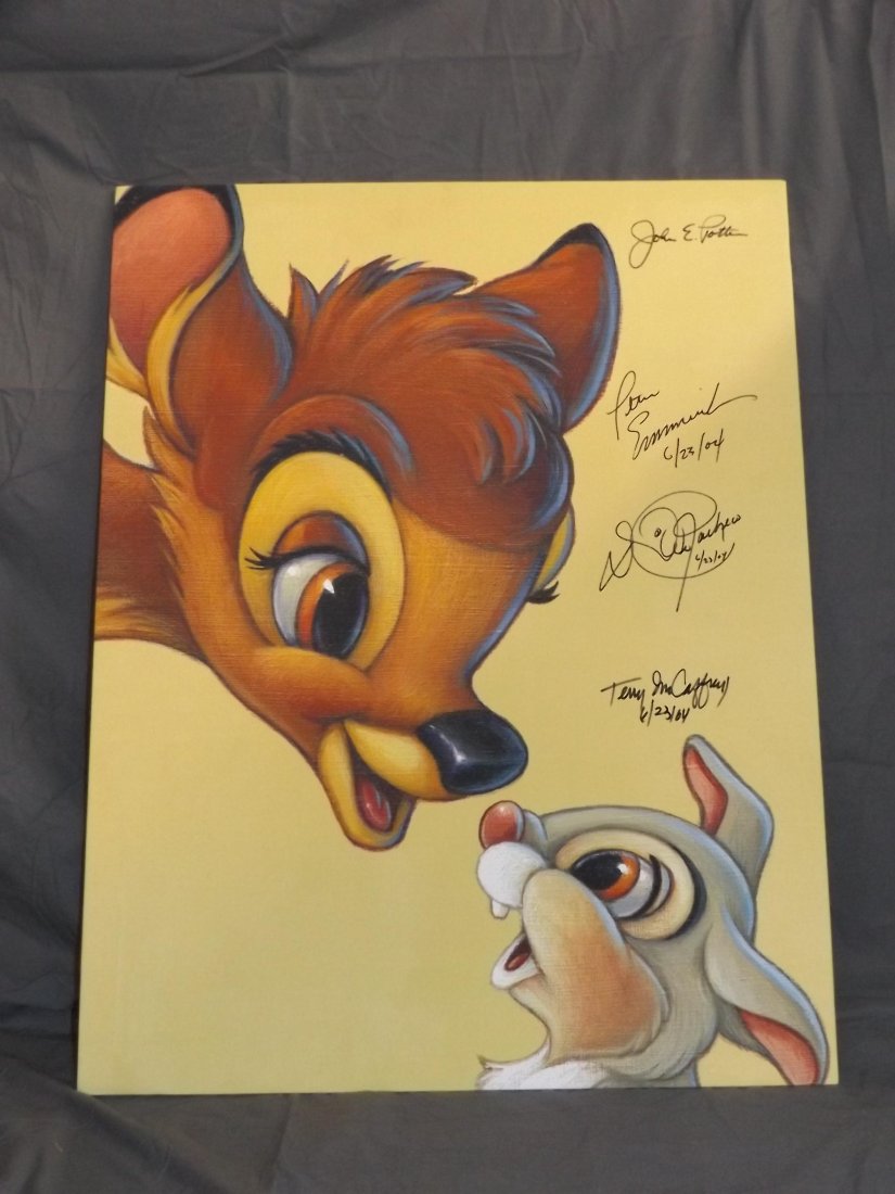 Disney USPS Stamp Art Repro Painting on Canvas (1 of 3)