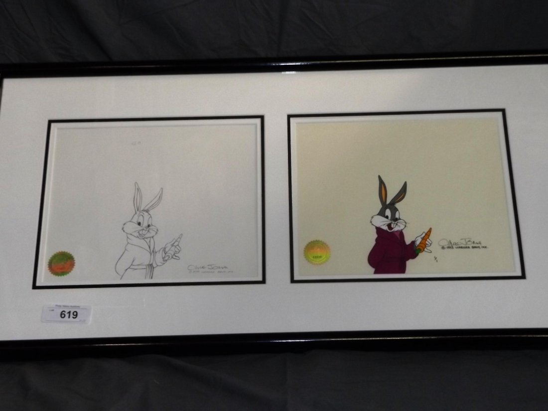 Bugs Bunny Limited Ed Cel & Production Drawing (1 of 4)