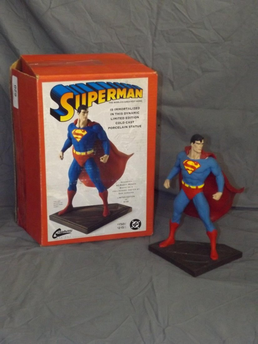 Randy Bowen Superman  Statue, Ltd Ed Seinfeld (1 of 4)