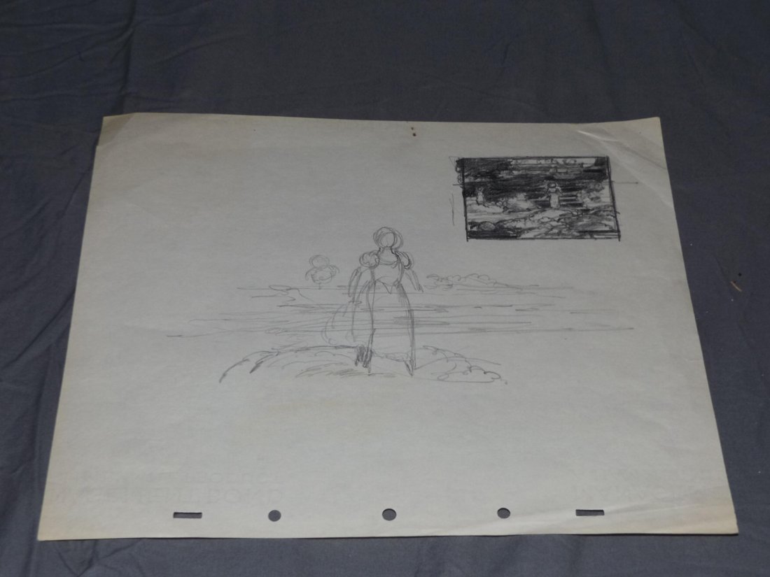 Disney. Snow White. Concept Drawing. (1 of 2)