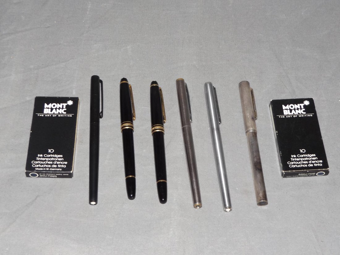Lot of 6 Mont Blanc Pens (1 of 3)