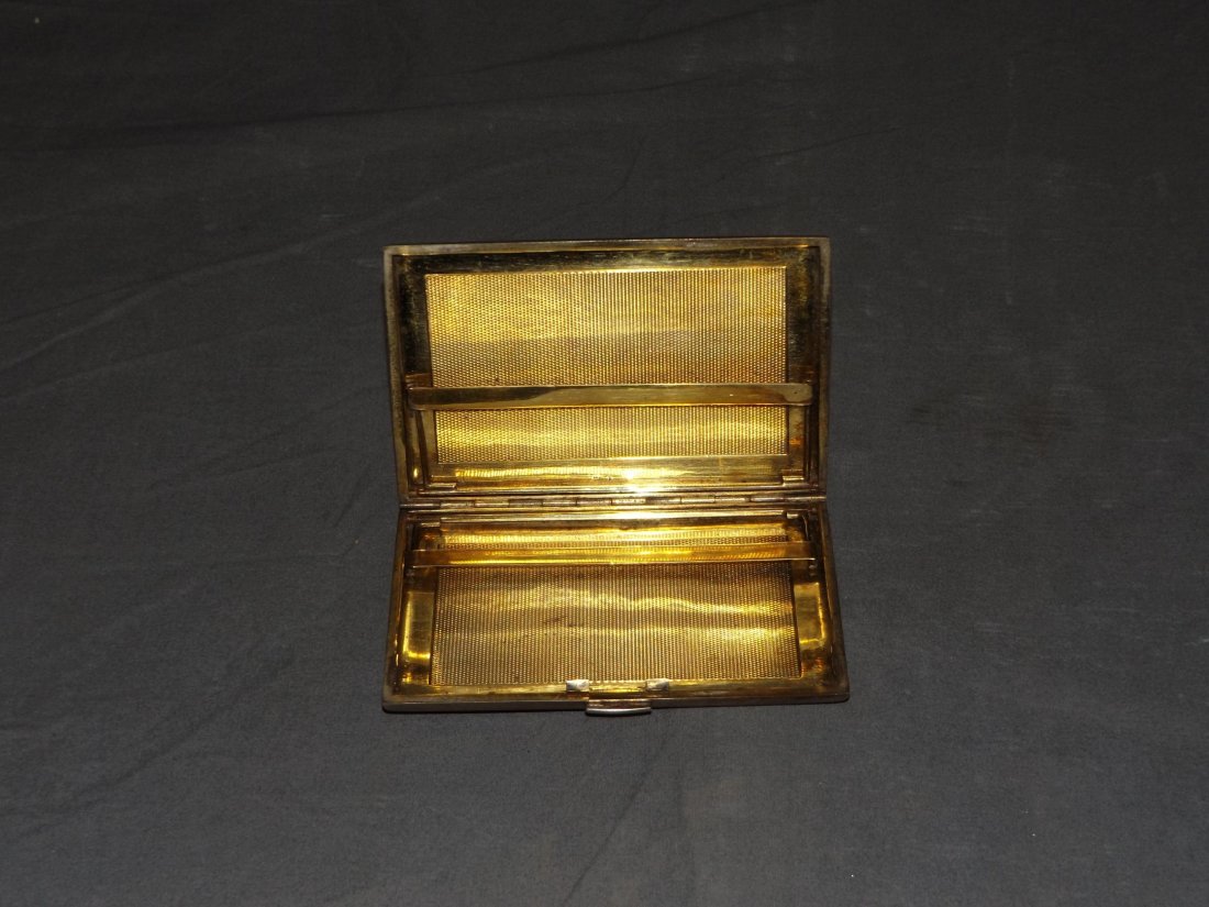 Sterling Silver Cigarette Case. (1 of 4)