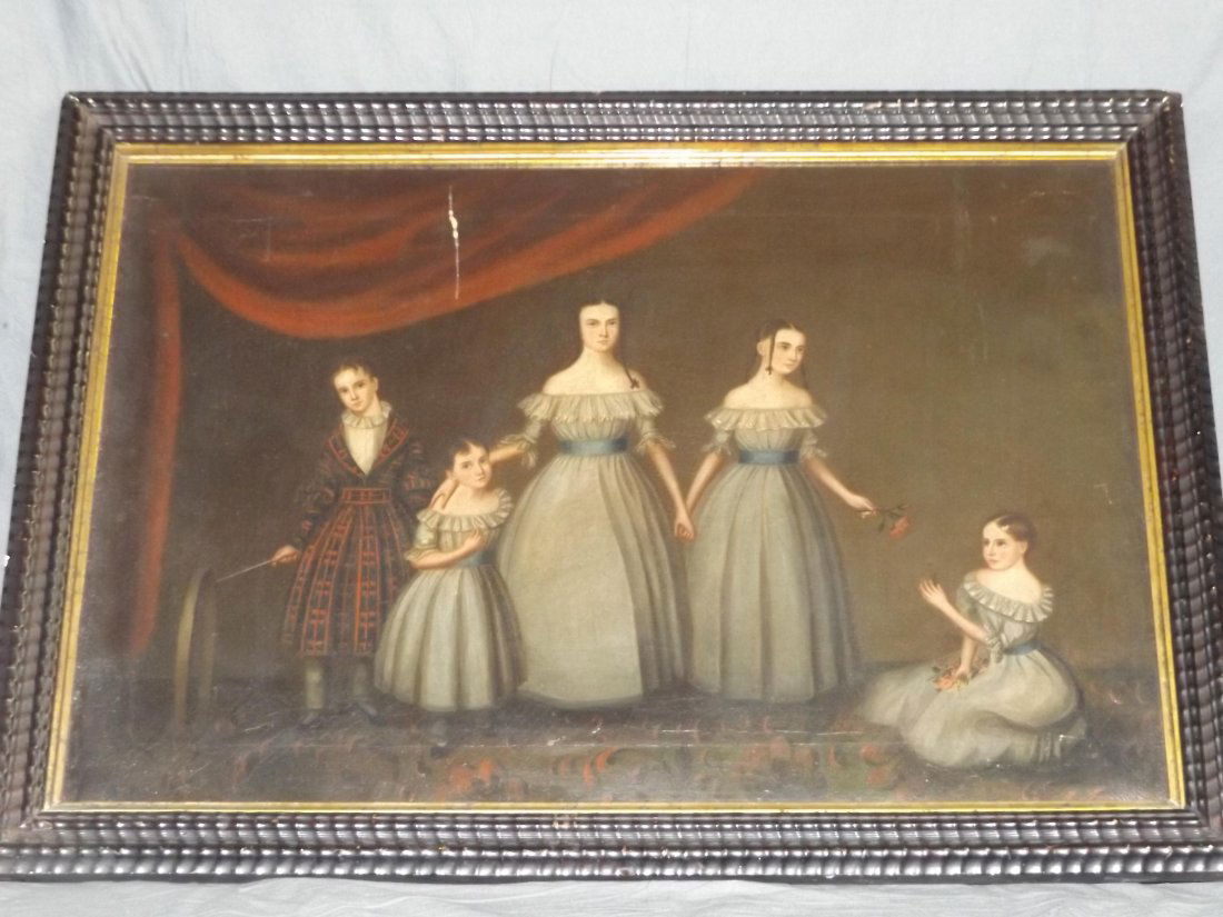 Oil on Canvas. Continental School. (1 of 6)