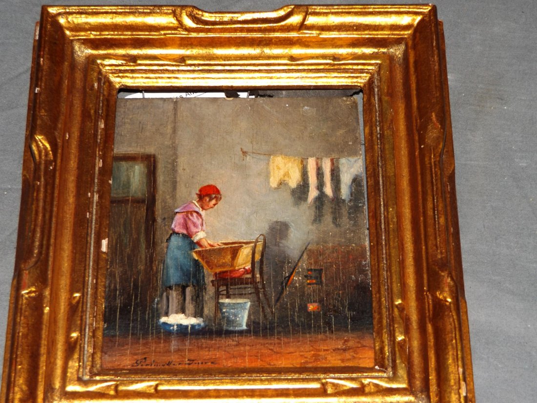 Imre Perlmutter  (1892 - 1935) Oil on Board. (1 of 4)