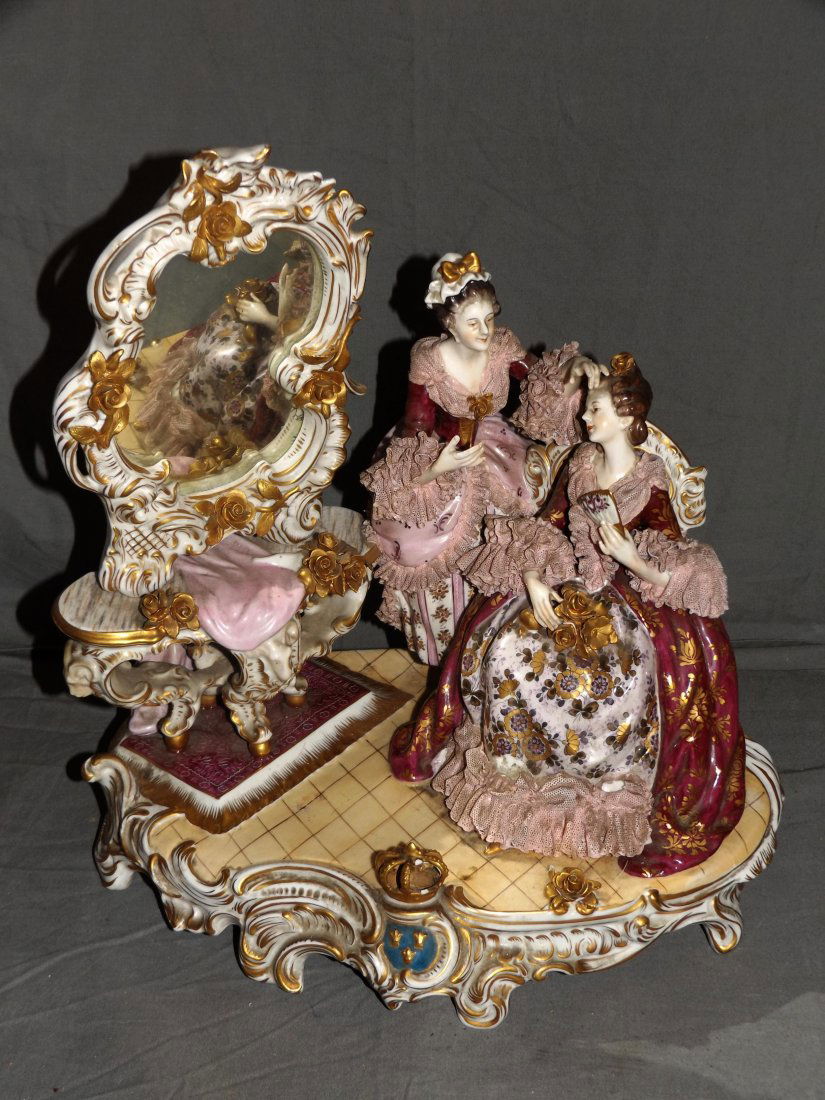 European Porcelain Grouping. (1 of 7)